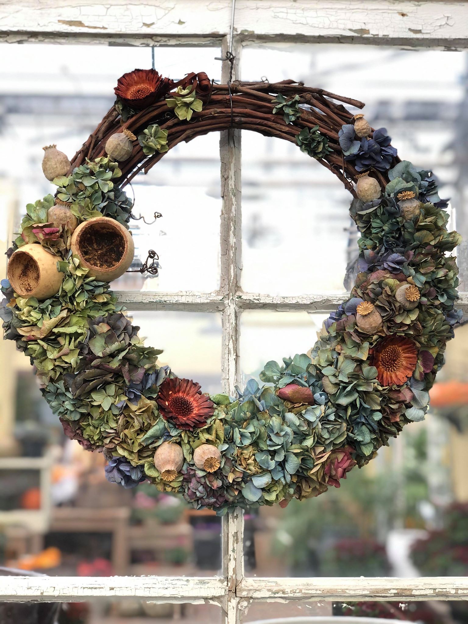 Hydrangea Wreath