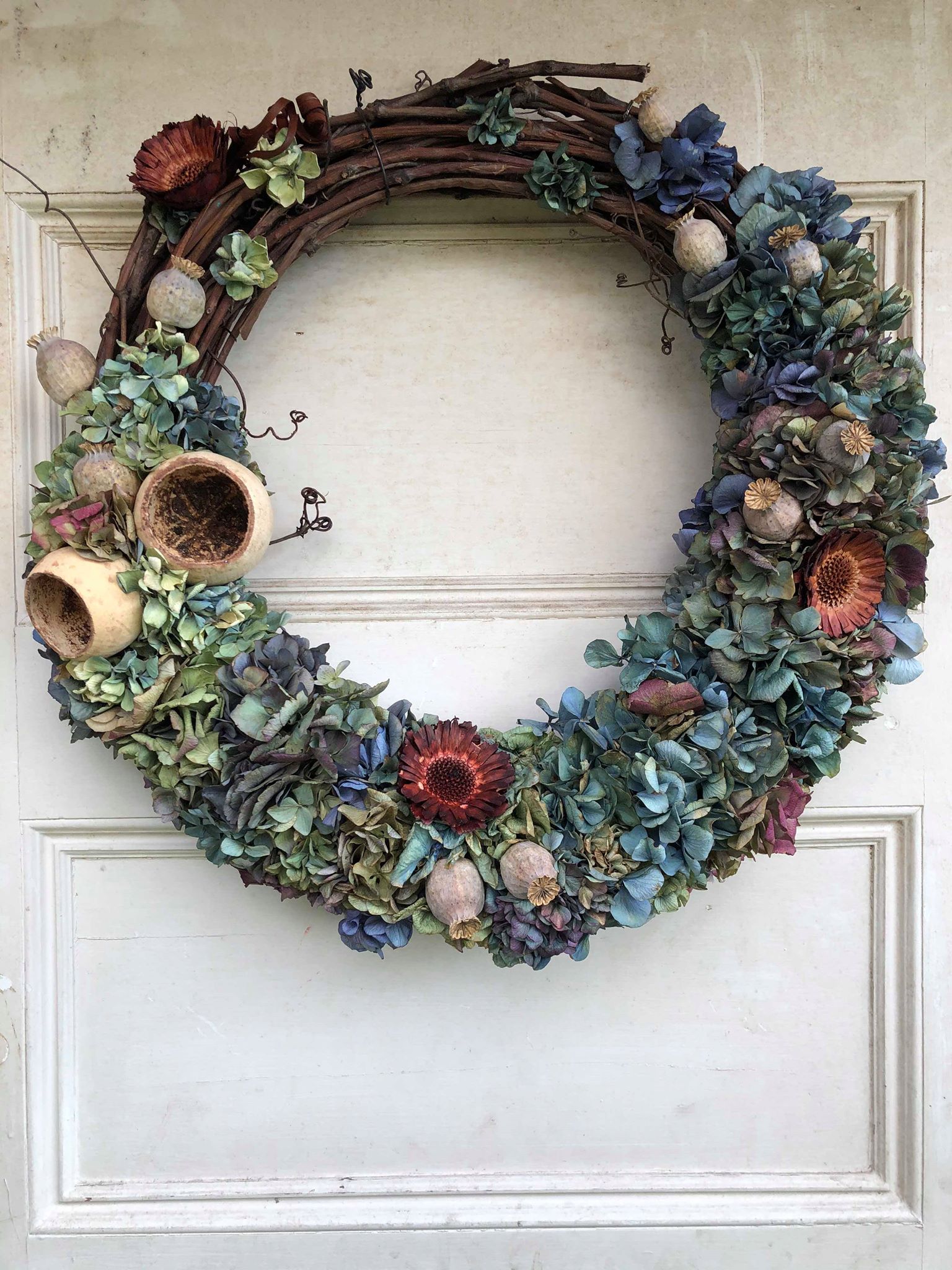 Hydrangea Wreath - Image 3