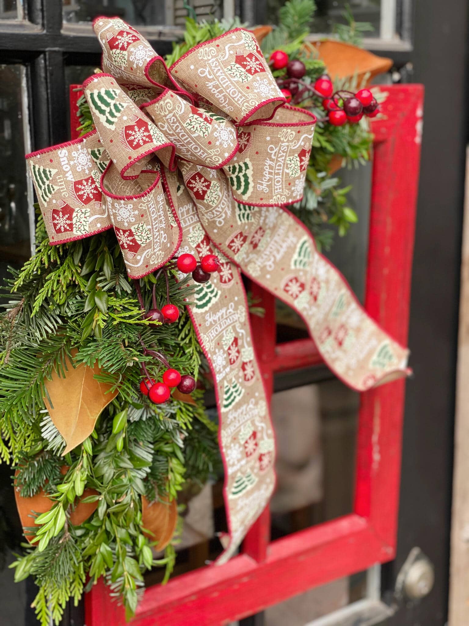Festive Window - DIY - Image 2