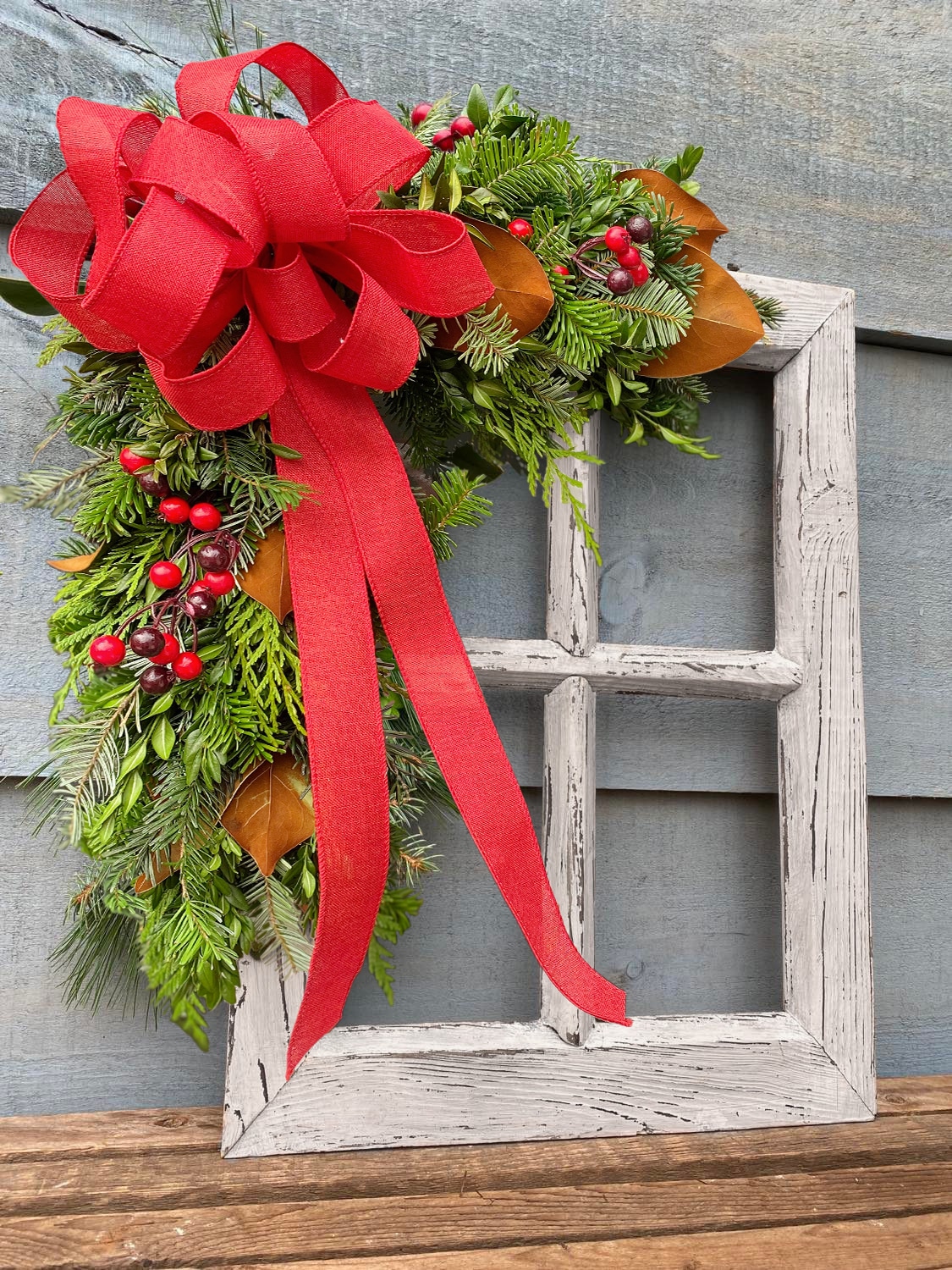 Festive Window - DIY